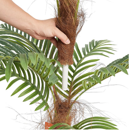 Artificial Palm Tree, 4 FT Tall Faux Plant, Secure PE Material & Anti-Tip Tilt Protection Low-Maintenance Plant - view 6