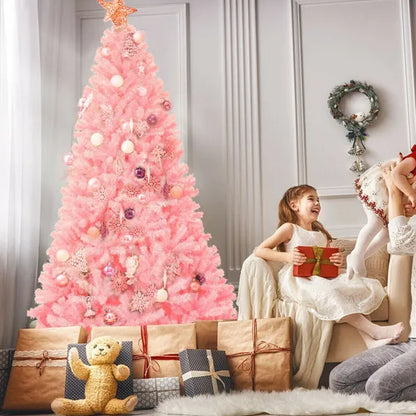 7.5 Feet Hinged Artificial Christmas Tree Full Fir Tree - view 6