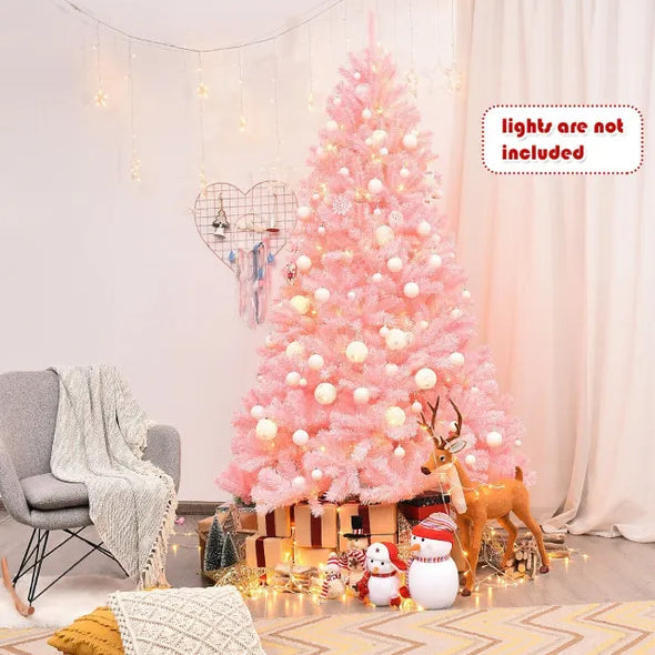 7.5 Feet Hinged Artificial Christmas Tree Full Fir Tree - view 5