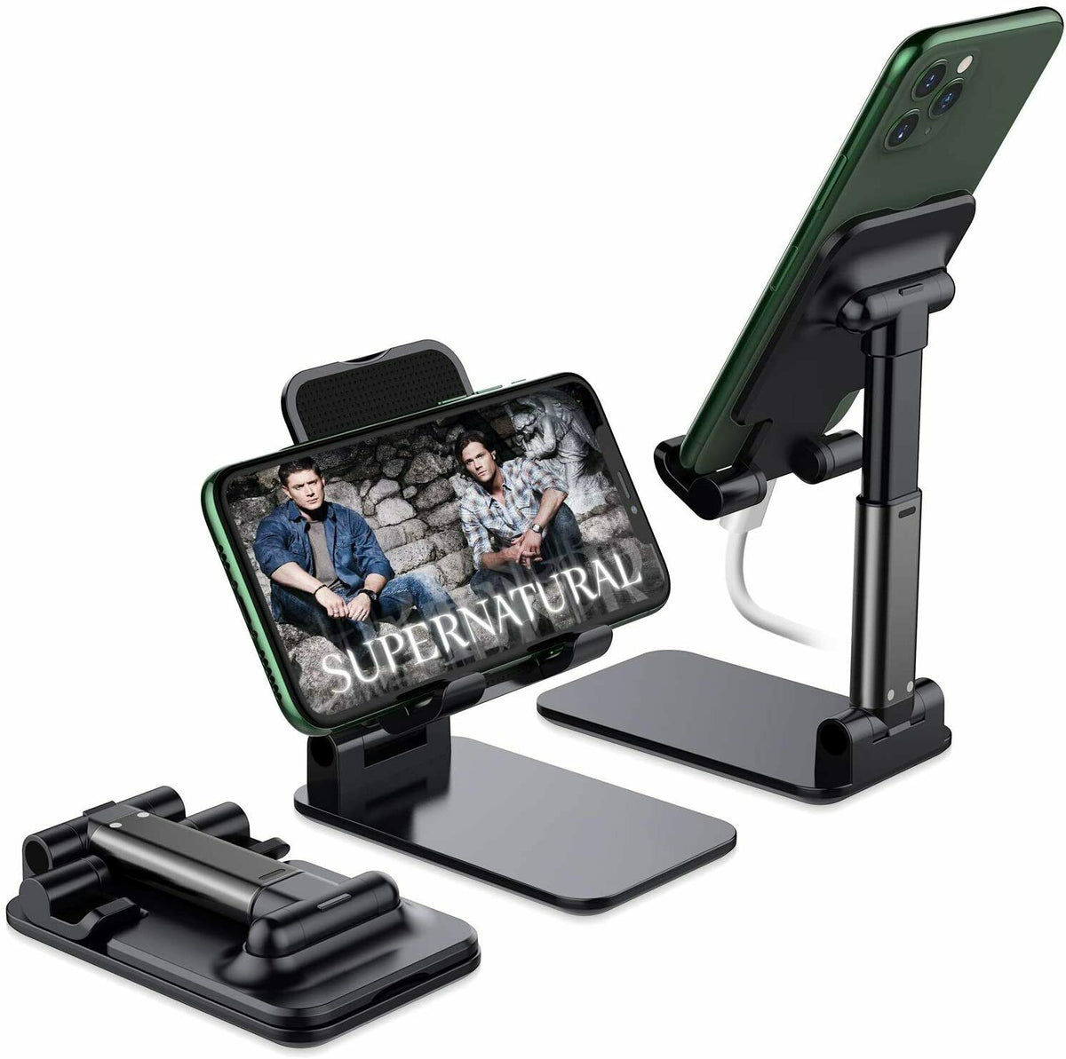 Cell Phone Stand Tablet Mount Fordable Desktop Holder Cradle Dock Mobile Phone Phone Holder Stand - view 6