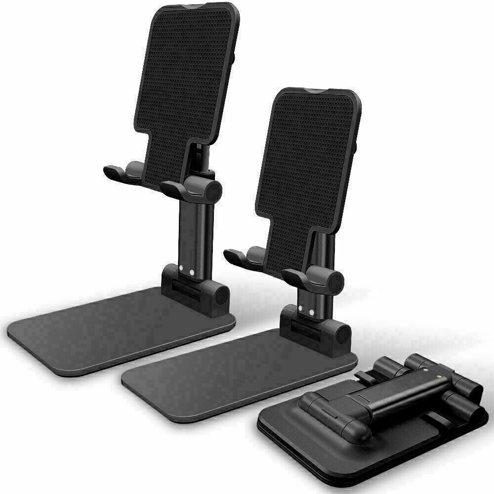 Cell Phone Stand Tablet Mount Fordable Desktop Holder Cradle Dock Mobile Phone Phone Holder Stand - view 7