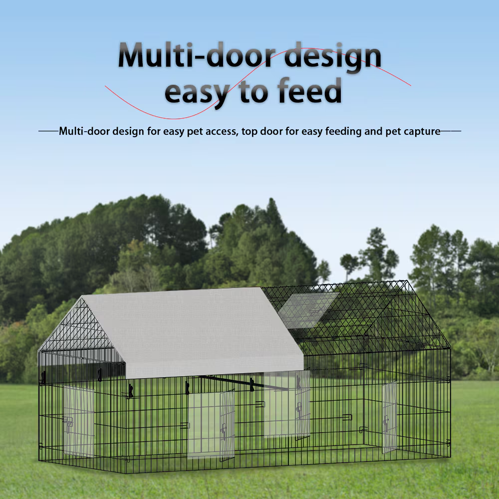 Pointed Wire Chicken Coop For Poultry Breeding - view 5