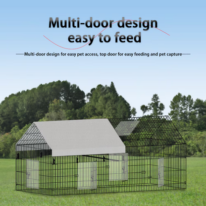 Pointed Wire Chicken Coop For Poultry Breeding - view 5