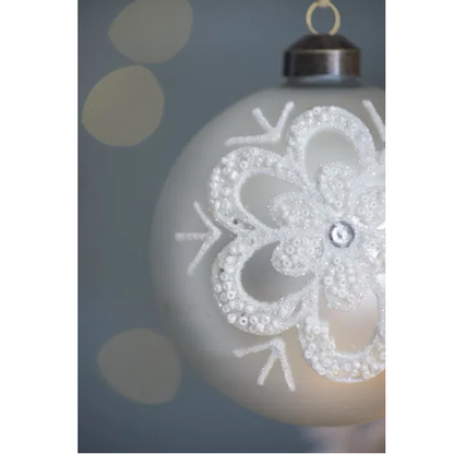 D3.9 Christmas Ball Ornaments, Glass Decorative Hanging Ball Christmas Tree Ornaments For Holiday Party Decorations - view 4