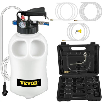 VEVOR Transmission Fluid Pump 2 Way Manual ATF Refill System Dispenser, Oil And Liquid Extractor 10 Liter Large Capacity - view 5