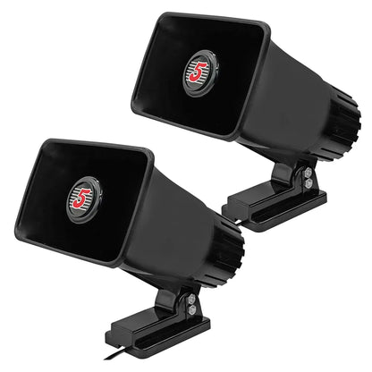 5 Core PA Horn 200W Loud Speaker Pair 6 Inch Bull Horn Loud Audio 80hm All Weather Indoor Outdoor Use - view 5