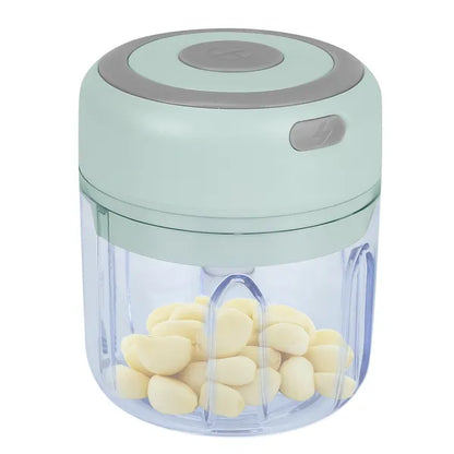 Mini Electric Garlic Chopper Ginger Chopper With 8.45OZ Capacity Cordless Garlic Mincer Food Chopper - view 3