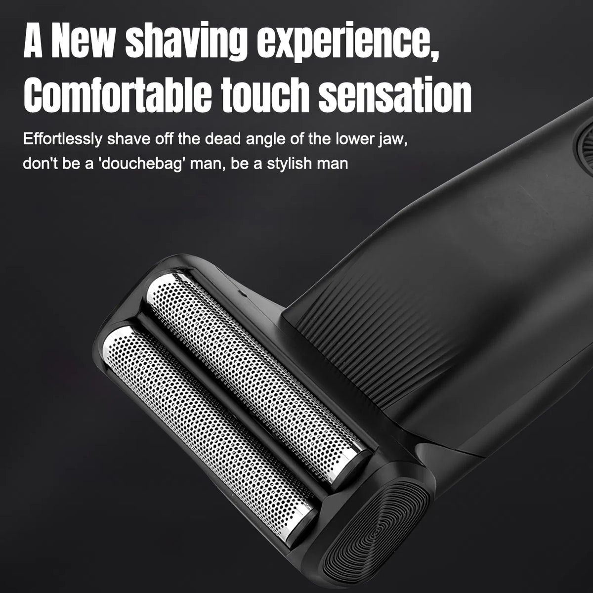 Beard Trimmer, 3 In 1 Hair Clippers And Mens Grooming Kit, Face, Nose, Ear Hair Trimmer - Black - view 6
