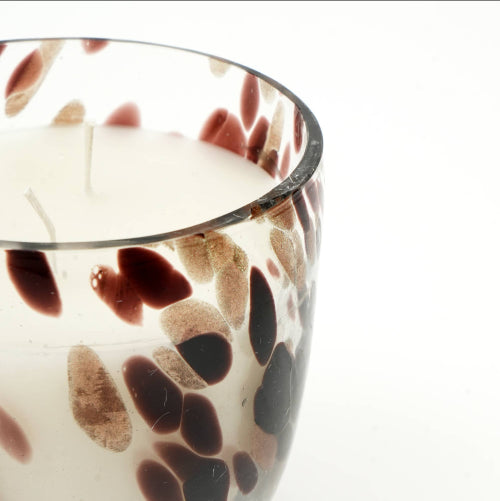 Ethereal Splutter Glass Scented Wax Candle - view 4