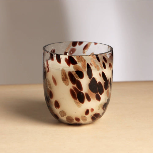 Ethereal Splutter Glass Scented Wax Candle - view 2