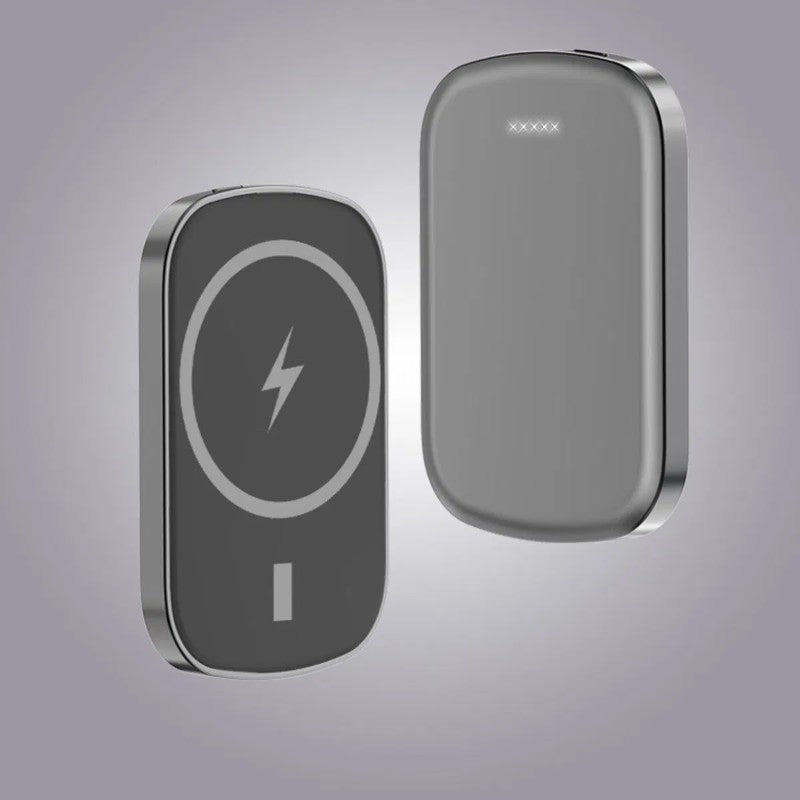 Chargomate Magnetic Portable Wireless Charger And Power Bank For Apple And Android - view 2
