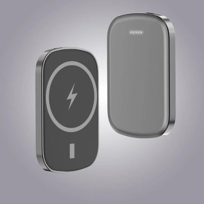 Chargomate Magnetic Portable Wireless Charger And Power Bank For Apple And Android - view 2