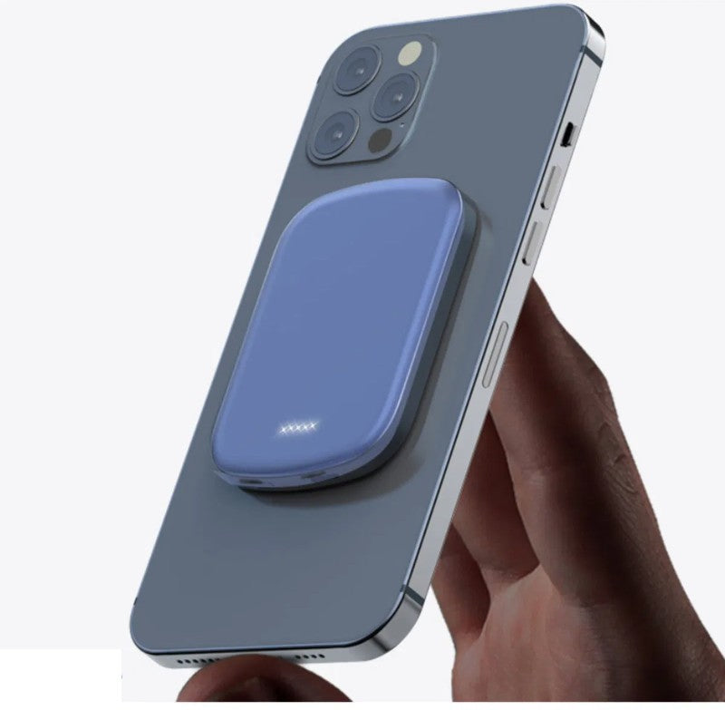 Chargomate Magnetic Portable Wireless Charger And Power Bank For Apple And Android - view 5