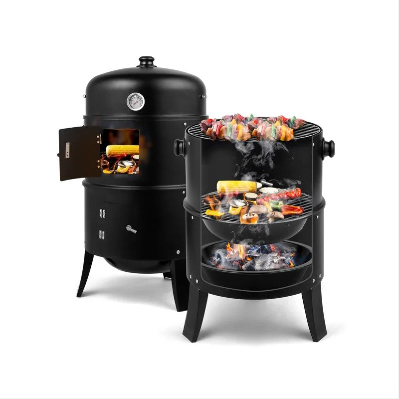 Iron Spray Smoker Carbon Grill Black - view 4