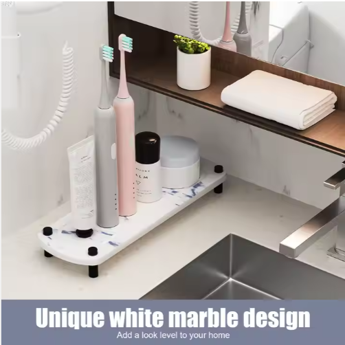 Diatomaceous Earth Sink Tray Stone Home Sink Caddy Kitchen Bathroom Instant Dry Sink Organizer - view 6