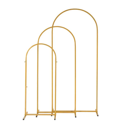 5.9ftand4.9ftand3.9ft Three-Piece Set Wedding Top Iron Art Wedding Iron Arch Gold - view 6