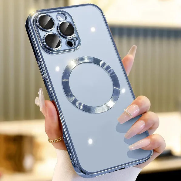 For 14 13 12 11 Pro Max Case Mag Safe Magnetic Camera Lens Cover - view 4