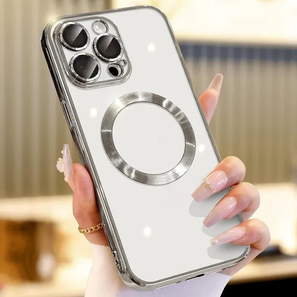 For 14 13 12 11 Pro Max Case Mag Safe Magnetic Camera Lens Cover - view 8