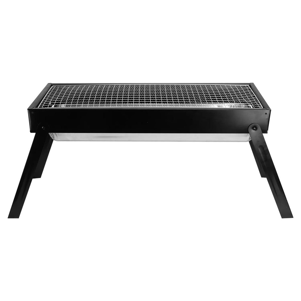 Foldable Charcoal BBQ Grill Stainless Steel Grill Net Easy Setup Portable Tabletop Barbecue Grill For Camping Picnic - view 3