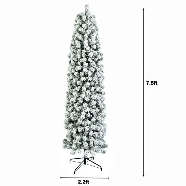 Pencil Flocking Christmas Tree - view 3