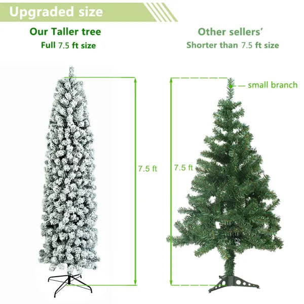 Pencil Flocking Christmas Tree - view 7