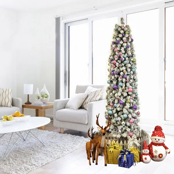 Pencil Flocking Christmas Tree - view 5
