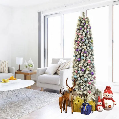 Pencil Flocking Christmas Tree - view 5