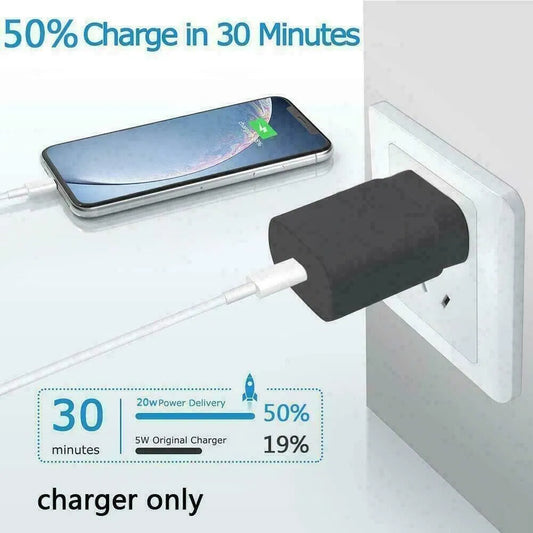 25w Super Fast Charger Type USB-C 10FT Cable For Galaxy S23 S22 S21 S20 - view 2