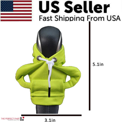 Car Gear Shift Cover Mini Hoodie Gear Shift Cover for Car Shifter Interior Trim - view 3