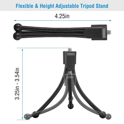 Tripod Stand For Camera Mini Projector Flexible Tripod Holder Heavy Duty Camera Tabletop Mount - view 5