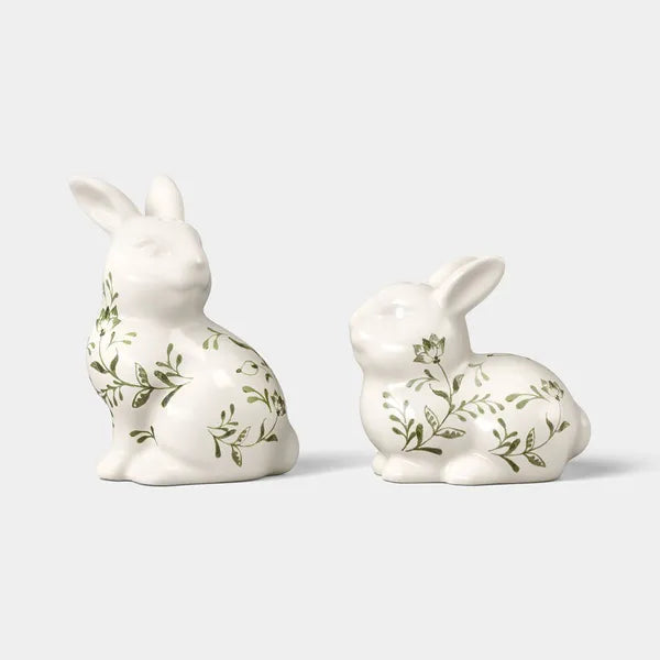 Easter Stoneware Bunny Salt And Pepper Shaker Set - view 2