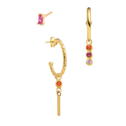 Fashion Earrings Earrings Earrings Set 3 Pieces - view 7
