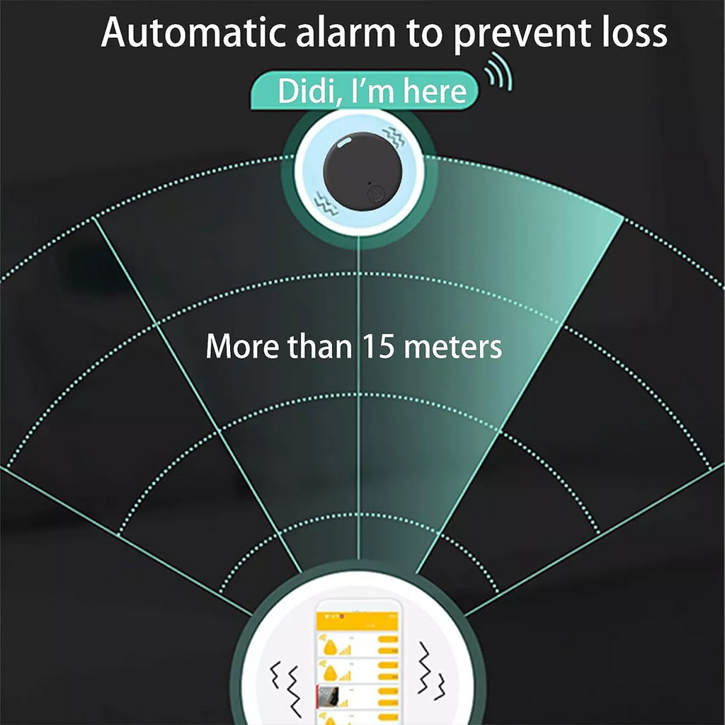 Rastreador Bluetooth GPS — llaves, mascotas y más