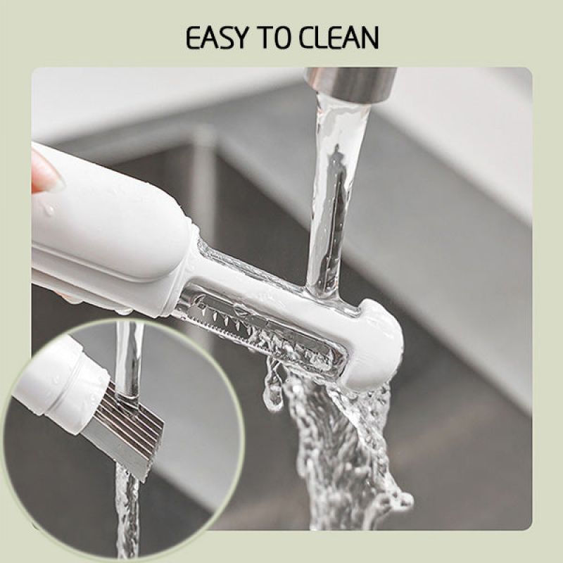 3 In 1 Multifunctional Rotary Paring Knife 360 Rotating Stainless Steel Peeler And Grater Kitchen Gadgets - view 5