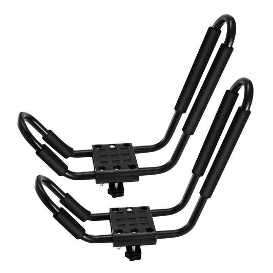 Universal Kayak Roof Rack J Bar, 1 Pairs-Bar Rack HD Kayak Carrier Canoe Boat Surf Ski Roof Top Mount Car SUV Crossbar - view 2