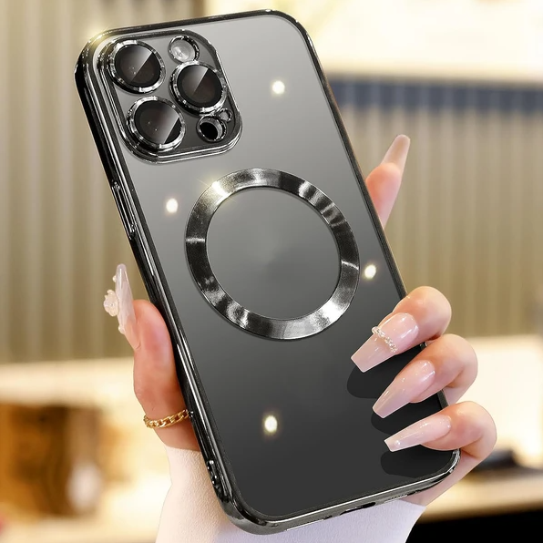 For 14 13 12 11 Pro Max Case Mag Safe Magnetic Camera Lens Cover - view 10