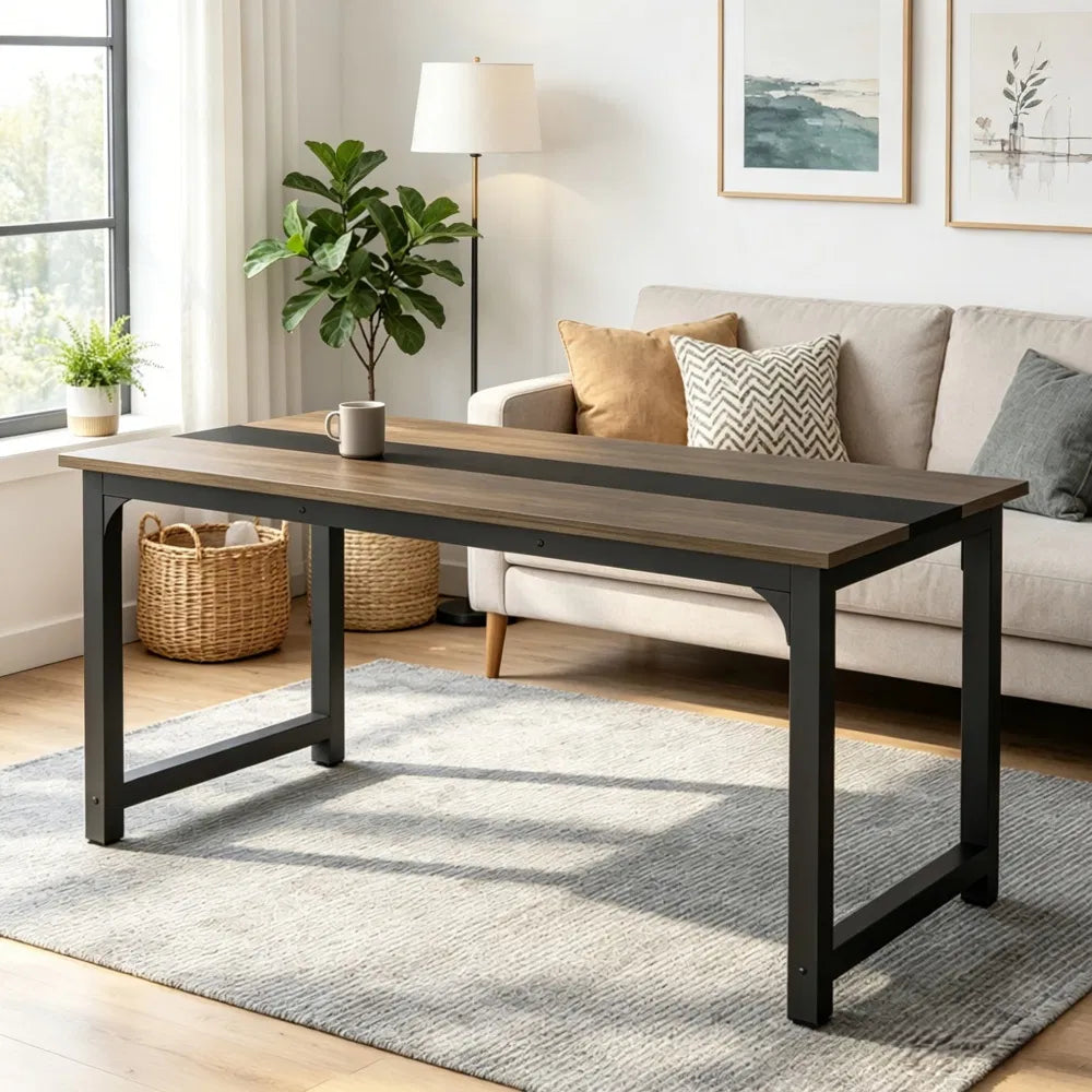 Modern Office Desk with Easy to Clean and Adjustable Foot for Office - view 4