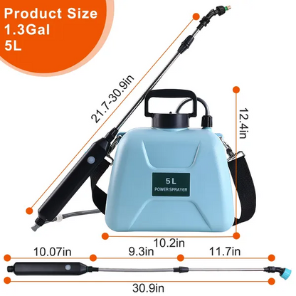 Gallon Electric Plant Sprayer Automatic Plant Sprayer Telescopic Garden Handheld Sprayer - view 2