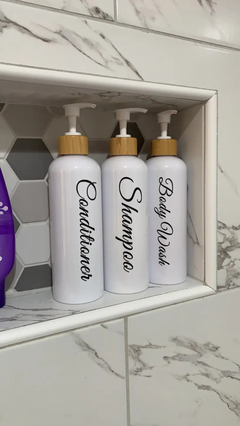 Thickened 3-piece Set Of 500ml Refillable Travel Bottles - view 6