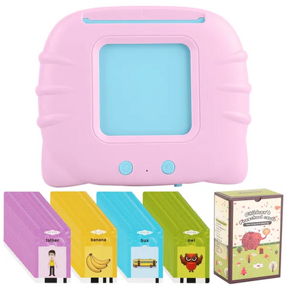 224 Words Kid Talking Cards 112 Card Electronic Cognitive Audio Toddler Reading Machine Animal - view 3