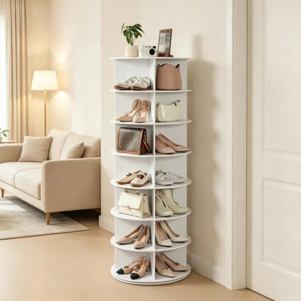 Classic Shoe Storage Cabine With 4 Compartments - view 4
