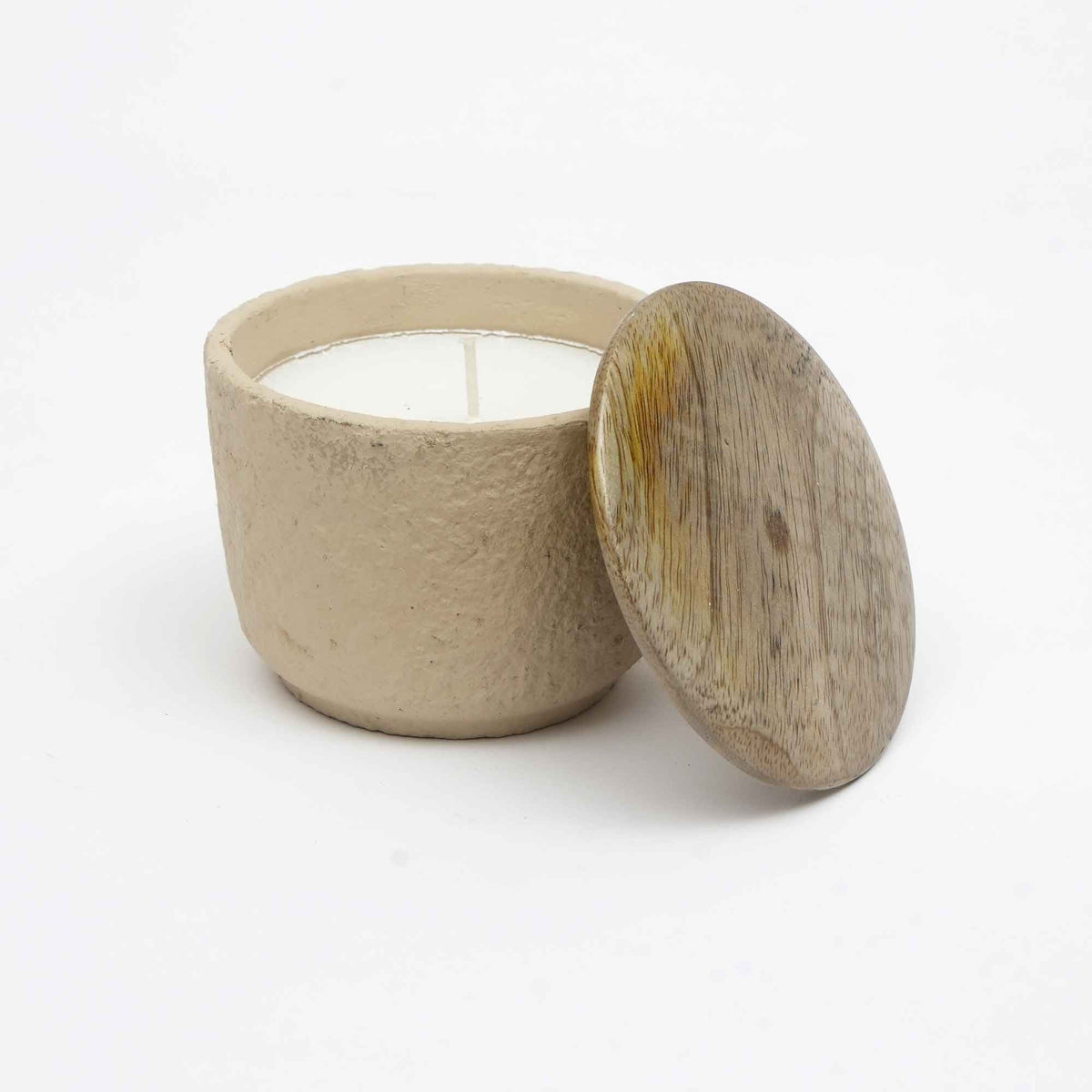 Jar Candle Ecomix Wax Fill With Wooden Lid Mimosa, 7oz - view 4