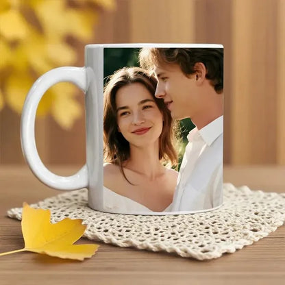Custom Mug 11oz Christmas Photo Gift - Must Upload The Image - view 2