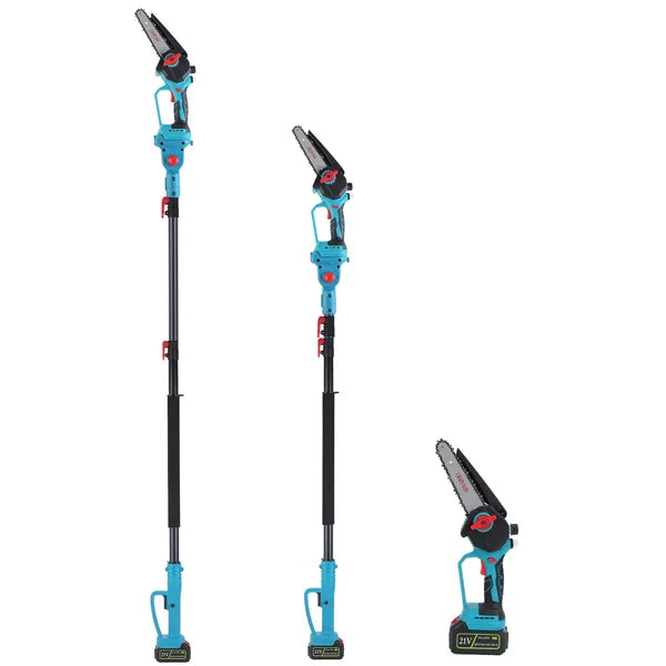 2-IN-1 Cordless Pole Saw And Mini Chainsaw With Extension Pole 21V Battery 6' Electric Brushless Pole Chainsaw - view 5