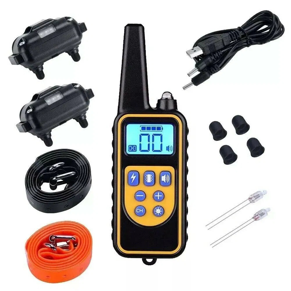 3000 FT Dog Training US Collar Rechargeable Remote Shock PET Waterproof Trainer - view 3