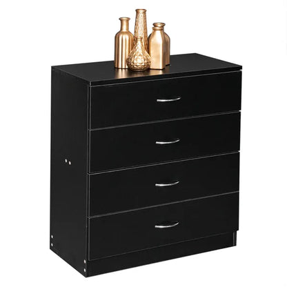FCH Modern Simple 4-Drawer Dresser Black - view 10