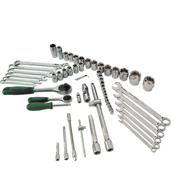 61-Piece Mechanics Tool Set, Socket Tool Set - Including Ratchet Set Metric Drive Socket Wrenches Set - view 7