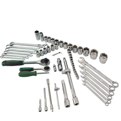 61-Piece Mechanics Tool Set, Socket Tool Set - Including Ratchet Set Metric Drive Socket Wrenches Set - view 7