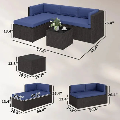 Back-Yard Patio Furniture Set - view 3