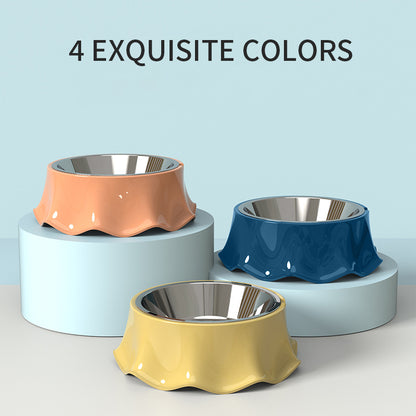 Pet Cat Dog Bowl For Food And Water, Stainless Steel Pet Feeding Bowl - view 6